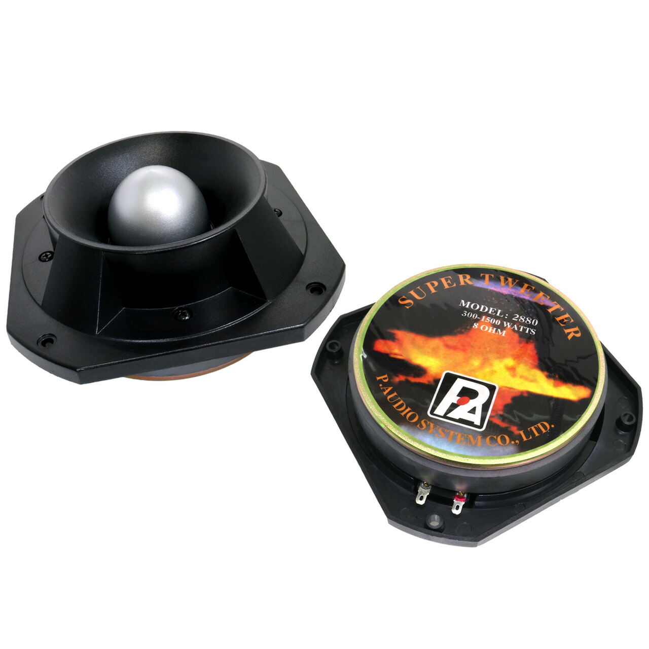 Yokoスピーカー2 楽天市場】2.5インチ(73mm)ホーン型ピエゾツイーターユニット