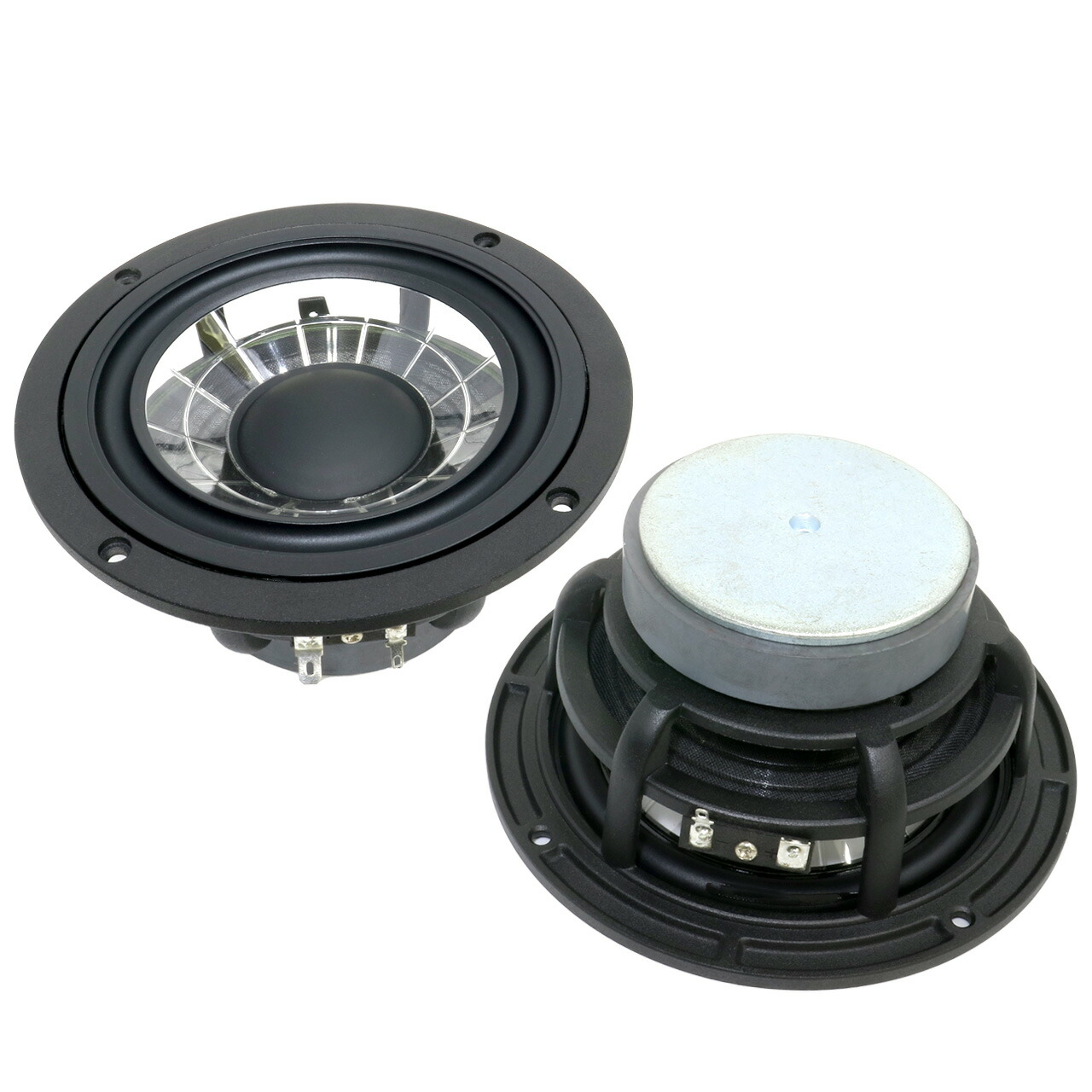 貨物輸送無料 Vienna Acoustics ウィーンアコースティクス？ 5in 澄み切った脂玉蜀黍 逆ロールエッジ ウーハーユニット(127粍) 6Ω[金棒引き自作/DIYオーディオ]店卸し資産少ない