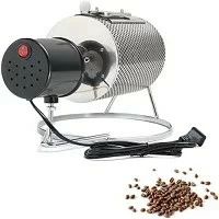 コーヒーロースター 自動 小型 焙煎器 直火式焙煎機 業務用 家庭用 コーヒー生豆焙煎器 シャーシ付属 栗品種 ピーナッツ はと麦 だいず|錦ファッションショップ