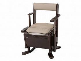 家具調幼児用便器座楽昇降 可塑性物質便座