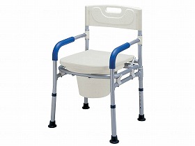 すま～いるコンパクト ポータブルトイレチェア