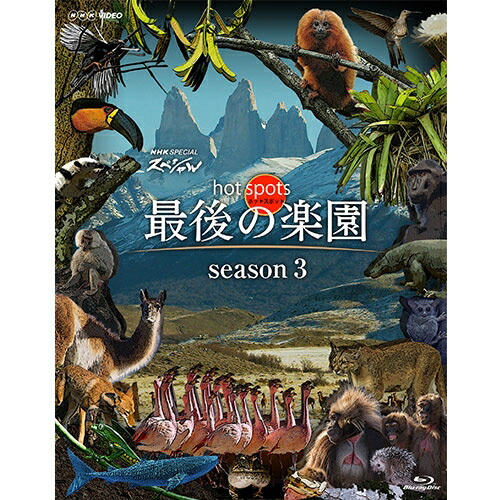 Nhkスペシャル 旅 紀行 ホットスポット 最後の楽園 Season3 最後の楽園 ブルーレイbox 全2枚 Nhkスクエア cd Dvd キャラクター館送料無料 地球と生物の驚異の姿に迫る 大自然ドキュメンタリー第3弾