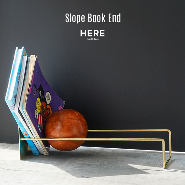 楽天市場】Slope Book End スロープブックエンド HERE ヒア