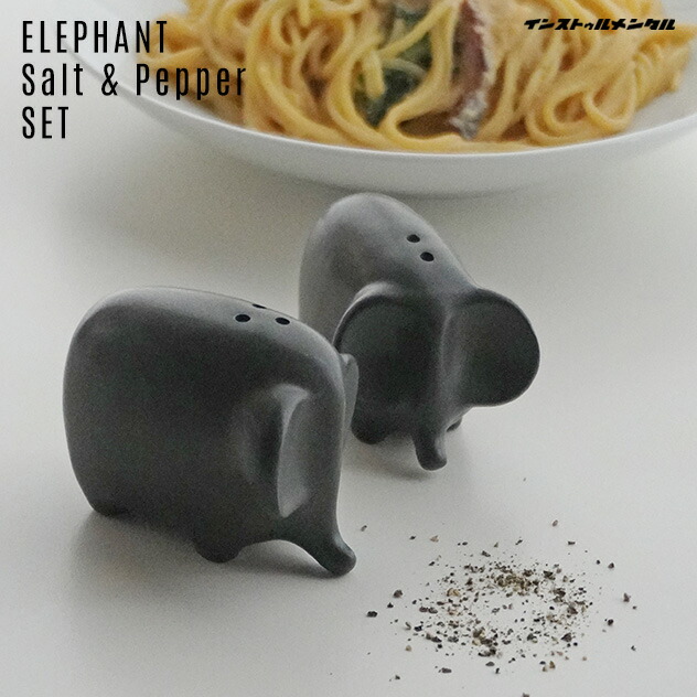 エレファントハンドル付き塩・胡椒入れ2個セット imgrc0081858898.jpg
