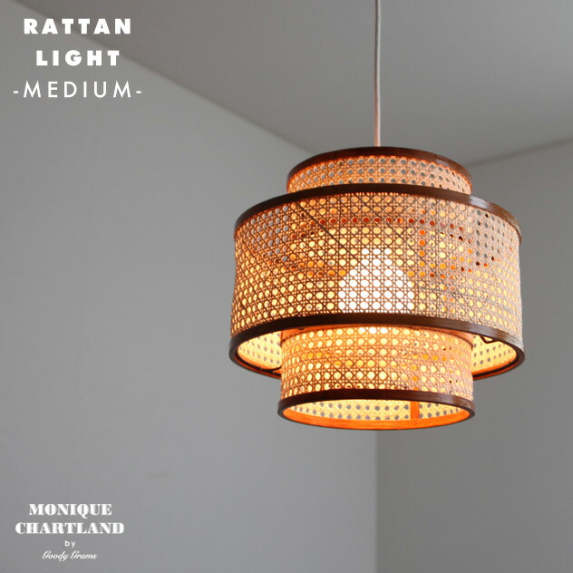 バンブー　ラタン　シーリングライト 円筒形　２　M0198 バンブー ラタン シーリングライト 円筒形 2 M0198