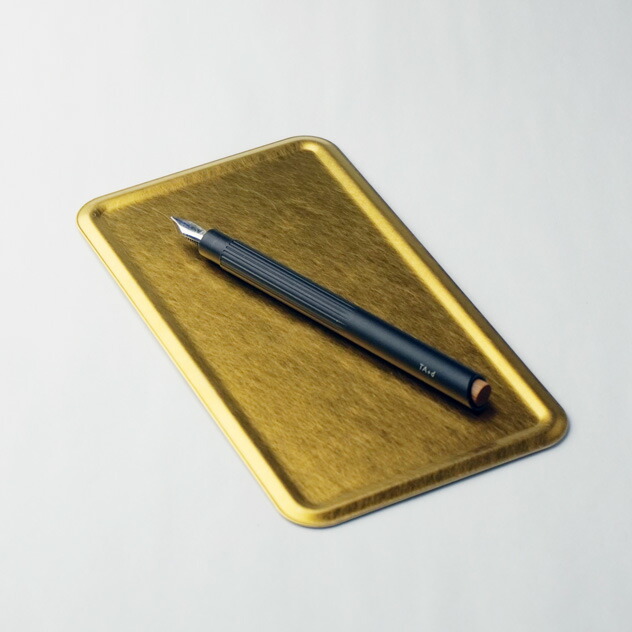 BRASS 2WAY FLAT TRAY SOLID