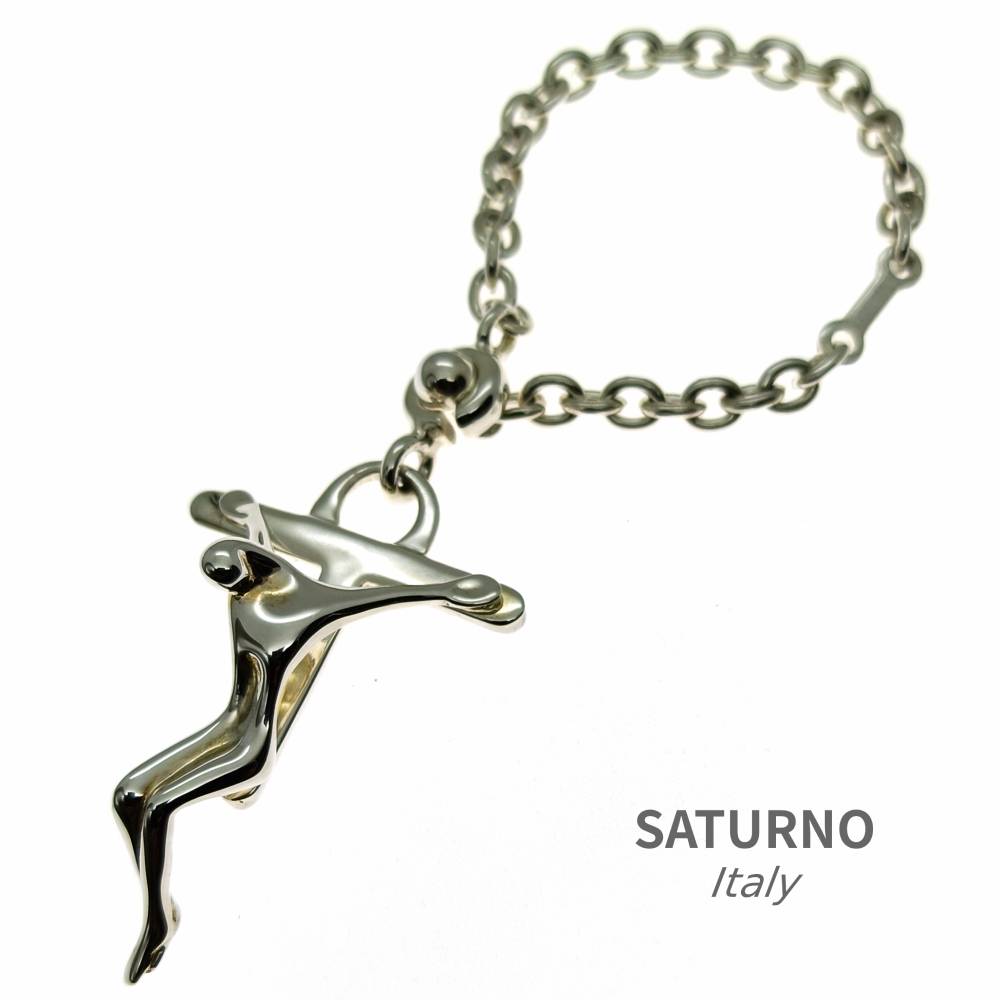 クロス キーホルダー　SATURNO イタリア製 11,242円