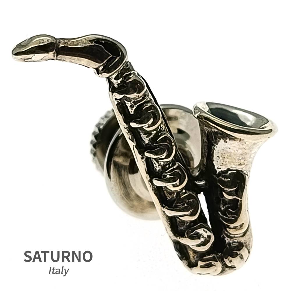 サクソフォン サキソフォン 銀のラペルいの一番 SATURNO イタリア製