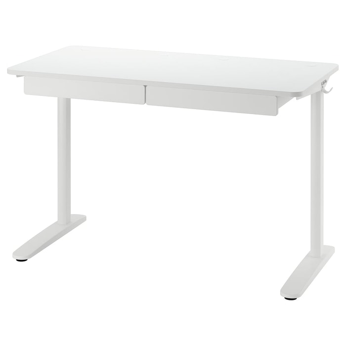 IKEA RELATERA レラテラ デスクコンビネーション 学習机 子供用デスク 収納付き ホワイト 117x60|こどもかぐとギフト ニックス