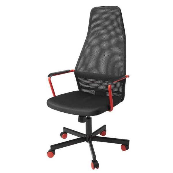 ＼マラソン限定!最大500円オフクーポン／IKEA イケア HUVUDSPELARE フーヴドスぺラレ ゲーム用チェア ブラック 704.969.45