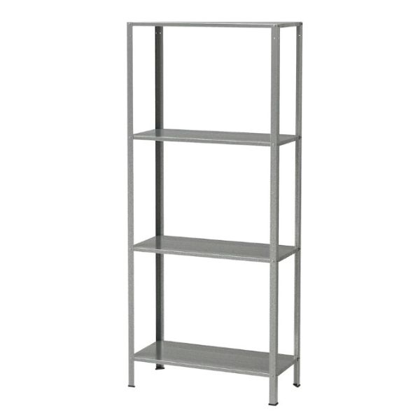 【IKEA】HYLLIS ヒュッリス 2つセット HYLLIS ヒュッリス シェルフユニット, 室内/屋外用 亜鉛メッキ