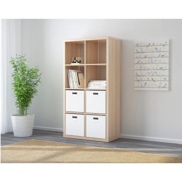 IKEA イケア KALLAX カラックス シェルフユニット ホワイトステイン