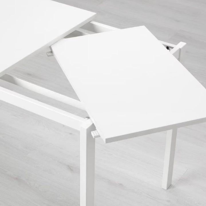 IKEA イケア　テーブル　VANGSTA ヴァングスタ Amazon｜IKEA VANGSTA 伸縮テーブル 80/120x70cm ホワイト