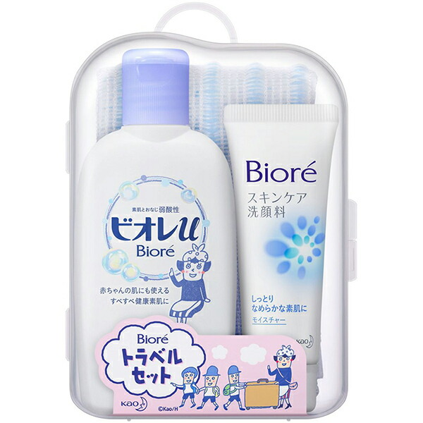 楽天市場】Biore ビオレ トラベル セット ( 弱酸性ボディシャンプー