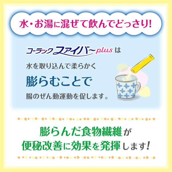 市場 第3類医薬品 コーラックファイバーplus