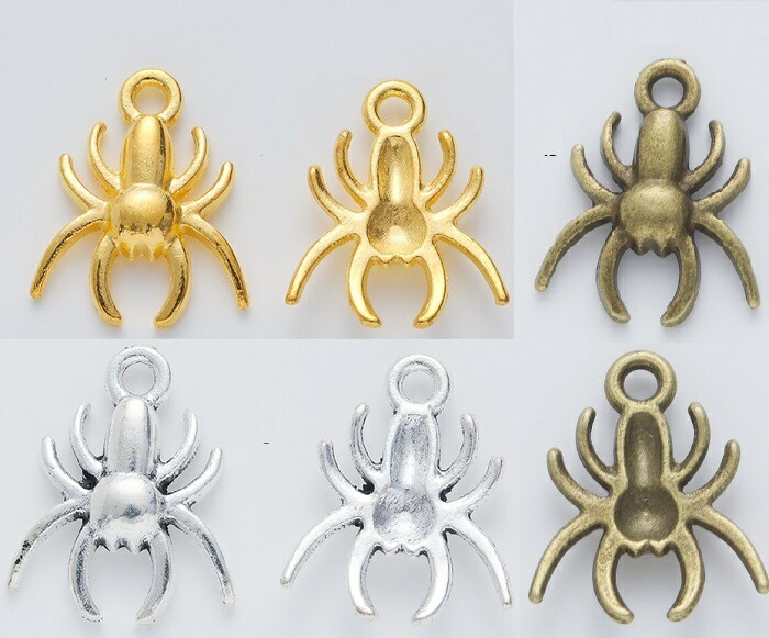 楽天市場】蜘蛛 1個 クモの巣 クモ 蜘蛛の巣 パーツ モチーフ