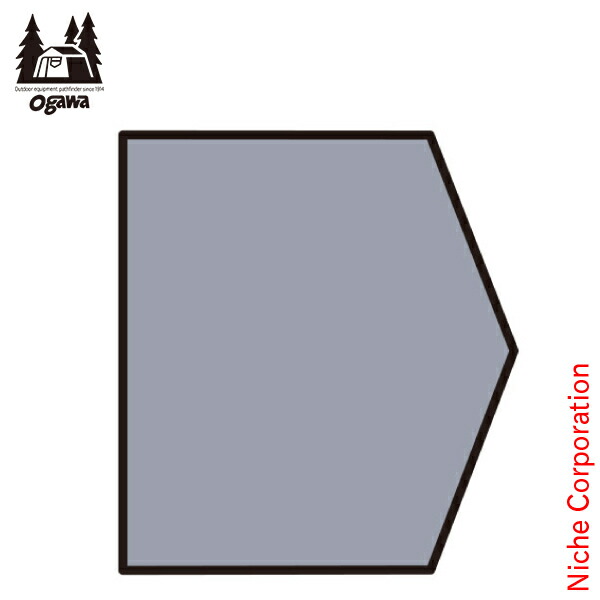 楽天市場】オガワ PVCマルチシート ツインクレスタ フルインナー