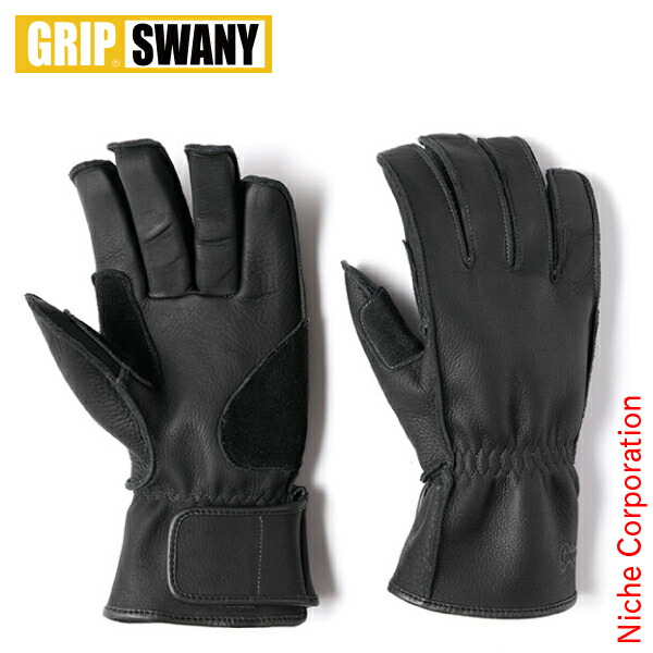 グリップスワニー G-2B ライディングモデル ブラック GRIP SWANY アウトドア 焚き火 グローブ キャンプ 牛革 手袋 バイク 注目商品