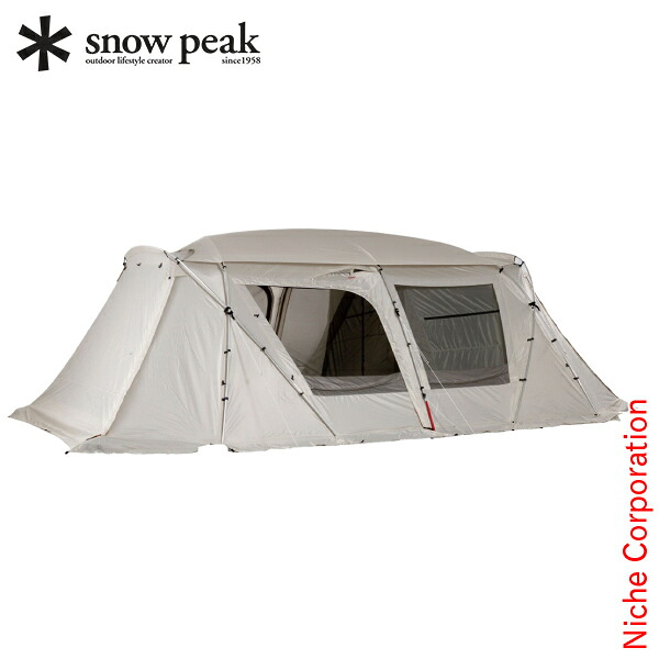 スノーピーク ランドロックアイボリー TP-671IV キャンプ用品 キャンプテント アウトドア キャンプ snowpeak シェルター テント タープ アイボリー 白 4人 5人 6人 ファミリー 家族