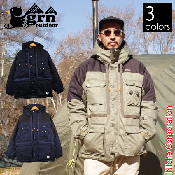 楽天市場】grn outdoor TEBURA MOUNTAIN PARKA21 GO9205Q 手ぶら