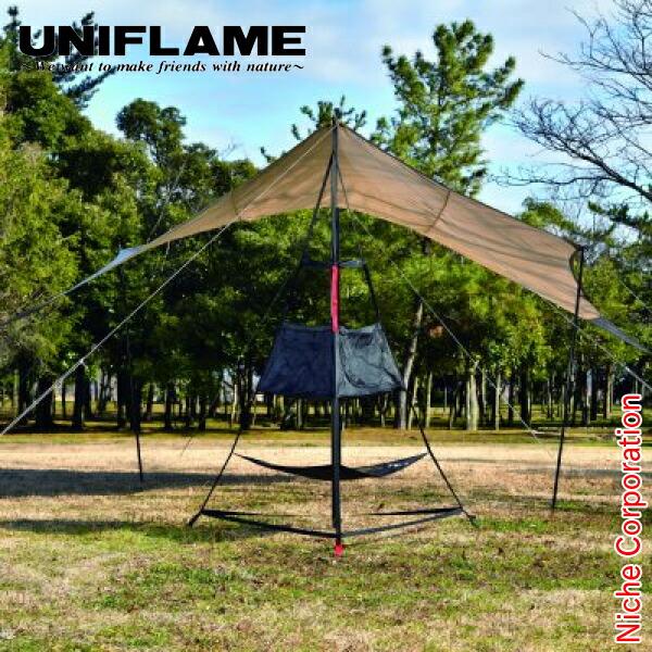 楽天市場】ユニフレーム UNIFLAME REVOタープ2 L TAN 681886