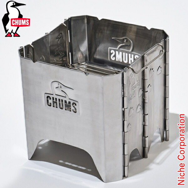 バーベキュー・調理用品 CHUMS Booby Face Folding Fire Pit L 楽天市場】【SALE 50%OFF】チャムス ブービーフェイス