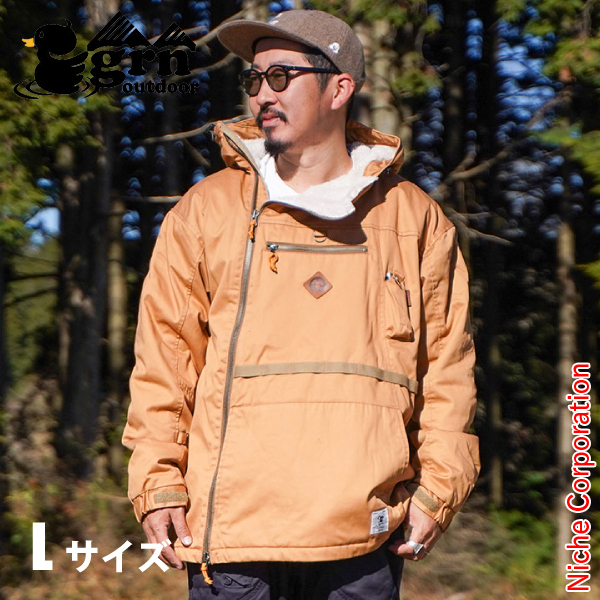 SALE／102%OFF】 grn outdoor HIASOBI CAMPER JACKET キャンパージャケット M-XXL GO201Q  grnアウトドア マウンテンパーカー 難燃加工