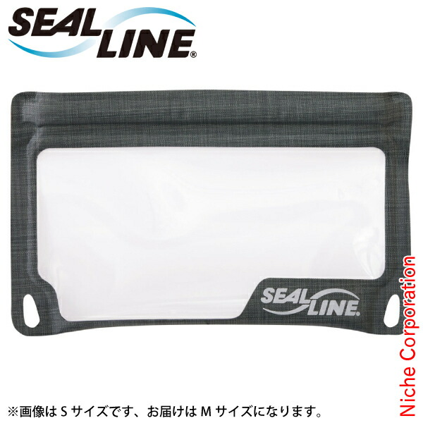シールライン E-ケース M ヘザードグレー 46004 防水ケース 防水カバー スマホ