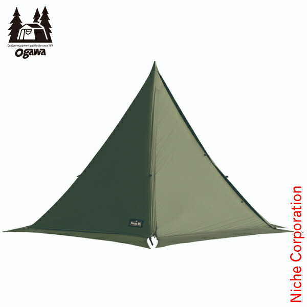 楽天市場】オガワ タッソ OGAWA Tasso 2726 ワンポールテント 2人用 3