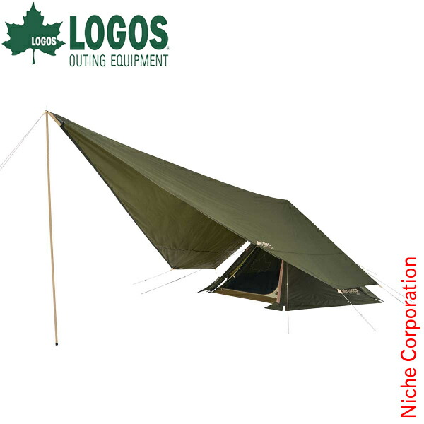 楽天市場】ロゴス Tradcanvas ツーリングドゥーブル・SOLO-BA 71805575