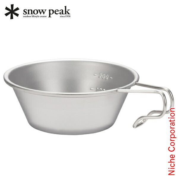 新品未使用　コンプ　 PEAK シェラカップ 直営店限定 スノーピーク CAMP HACK で動画をご覧になった方限定 コラボシェラカッププレゼント