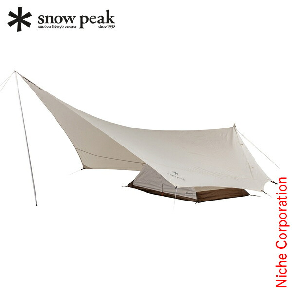 楽天市場】スノーピーク snow peak ヘキサイーズ1 アイボリー SDI-101