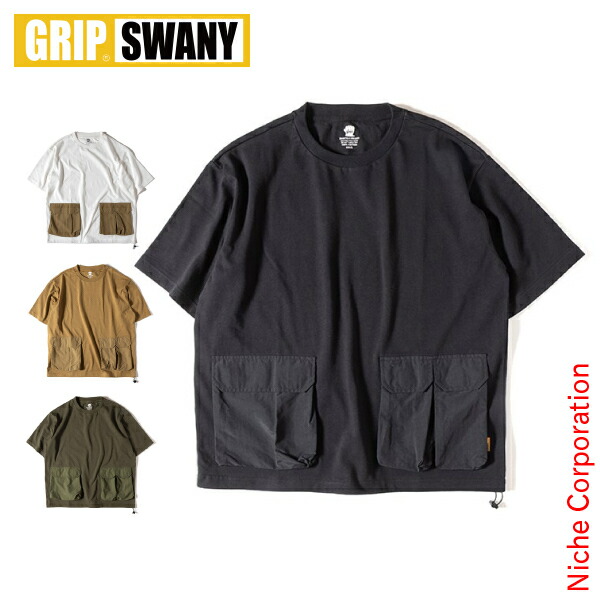 【楽天市場】グリップスワニー キャンプポケットTシャツ 4.0 GRIP SWANY GSC-56 アウトドア Tシャツ キャンプ ウェア