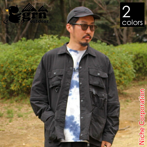 楽天市場】grn outdoor TEBURA MOUNTAIN PARKA21 GO9205Q 手ぶら