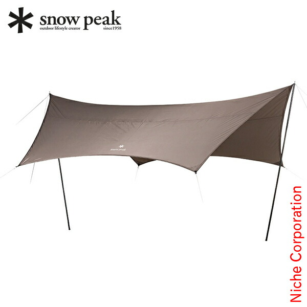 スノーピークHDタープシールドレクタLTP-842 HDタープ “シールド”・レクタ(L)| スノーピーク(Snow Peak)