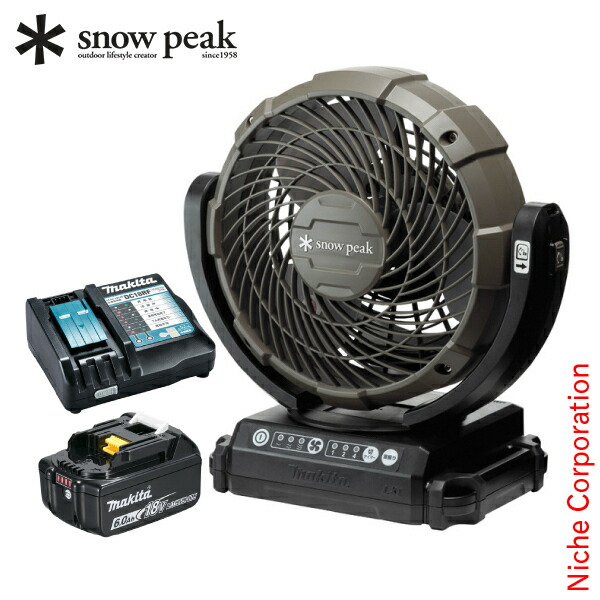 新品未使用スノーピーク フィールドファン snow peak MKT-102 スノーピーク snow peak フィールドファン MKT-102【※バッテリー