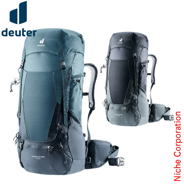ドイター バックパック 大容量 フューチュラ Air Trek 60 + 10 D3402321 バッグ ザック 大型 60L 70L｜ニッチ・エクスプレス