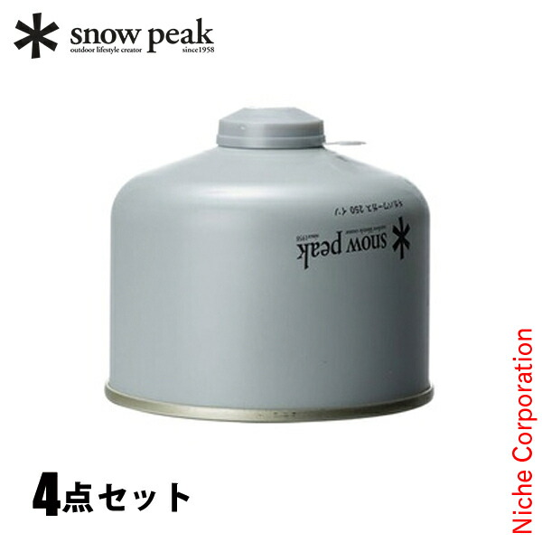 楽天市場】スノーピーク ガス缶セット ギガパワーストーブ地 オート +