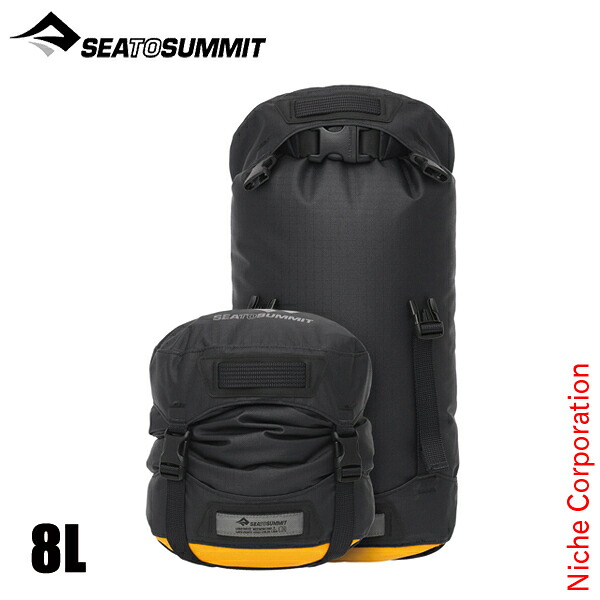 シー トゥ サミット EvacコンプレッションドライバッグHD 8L ST83171 アウトドア バック SEA TO SUMMIT 軽量 防水 透湿 収納 登山 キャンプ