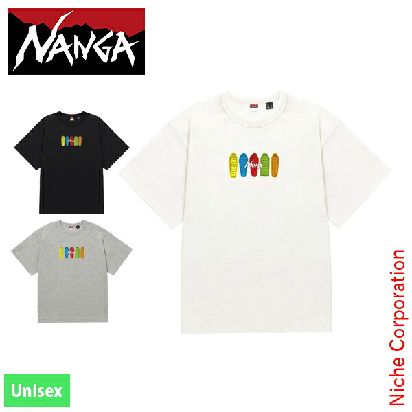 ナンガ エコハイブリッド ティー SB PT N2500-1M023Z ユニセックス NANGA Tシャツ 半袖 キャンプ 注目商品 nocu
