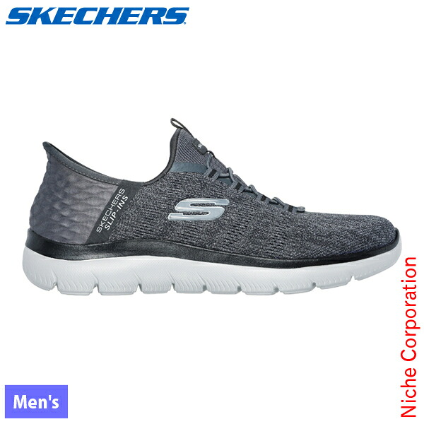 Skechers(スケッチャーズ) スリップインズ サミッツ キー ペース ワイド メンズ 232469W アウトドア スニーカー 靴 スケッチャーズ スリップインズ ヴィーガンシューズ ハンズフリー ワイド幅 軽量 軽い 洗濯 洗濯機 男性 注目商品