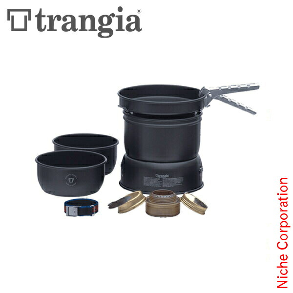 Trangia ( トランギア ) ストームクッカー S ブラックバージョン キャンプ クッカー フライパン コッヘル 鍋 アウトドア 登山|ニッチ・エクスプレス