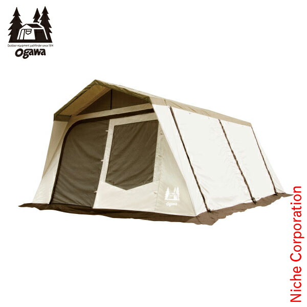 楽天市場】オガワテント テント ロッジ型テント ロッジシェルター