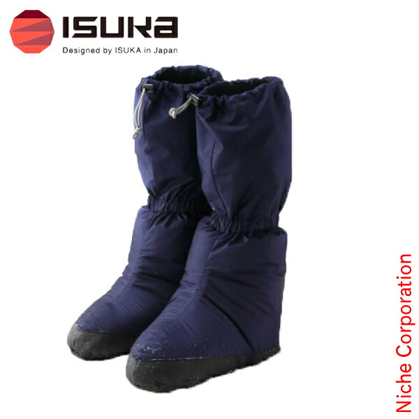 美品 イスカ ISUKA テントシュ－ズ ロング L ダウンソックス テント泊 厳冬期 象足 登山 アウトドア 美品 イスカ ISUKA テントシュ－ズ ロング L ダウンソックス