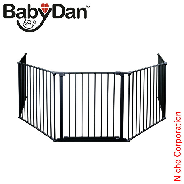 楽天市場】ベビーダン ゲートセクション ドアパネル ブラック 67546 黒