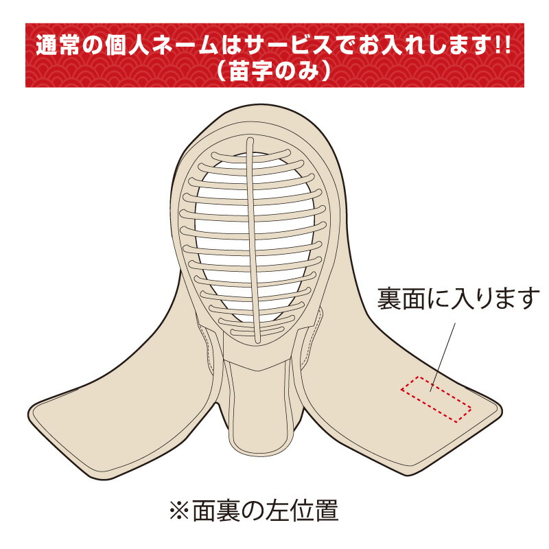 市場 剣道面 mミシン刺 剣道防具 面 小学生用 5.0m