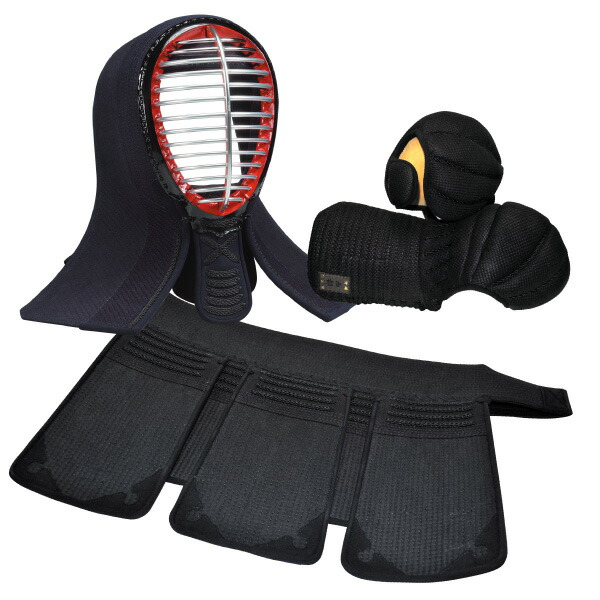 楽天市場】【AIR日本製】剣道 面 甲手 垂 3点セット 西都面B（面布団