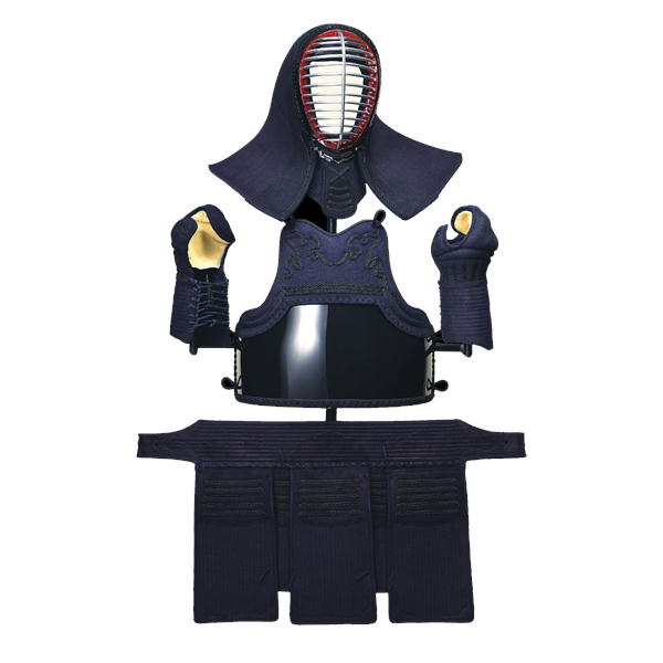 楽天市場】剣道防具セット 松勘工業 閃BLUE 顎 ヘリ紺革 セット