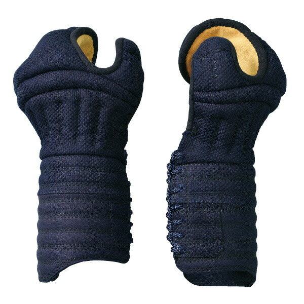 楽天市場】剣道小手 甲手 松勘工業 閃 BLUE ヘリ紺革 甲手 (S~LLサイズ