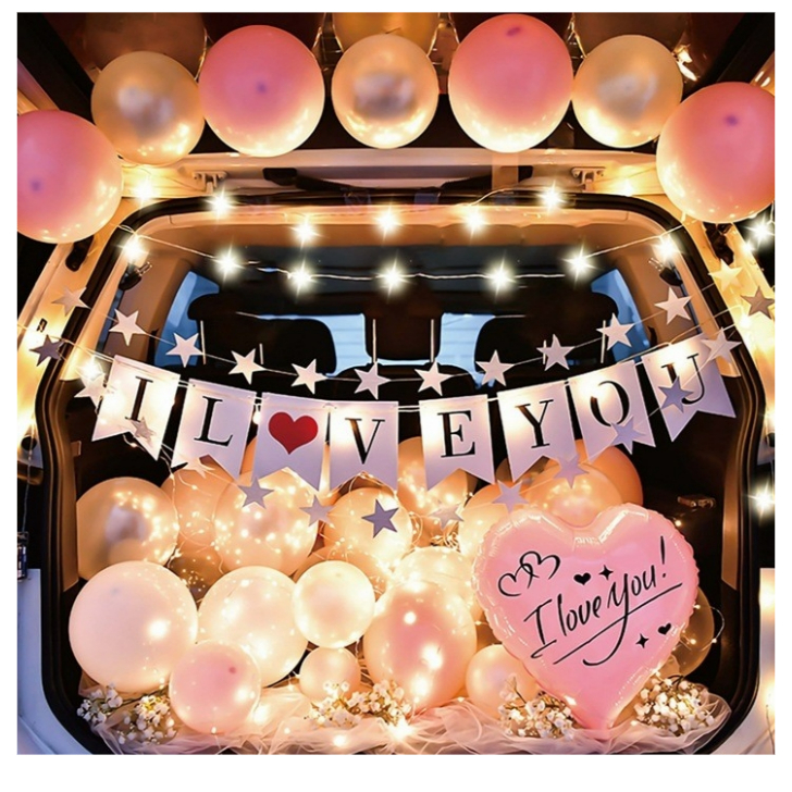 楽天市場】車トランク サプライズセット サプライズバルーンボックス